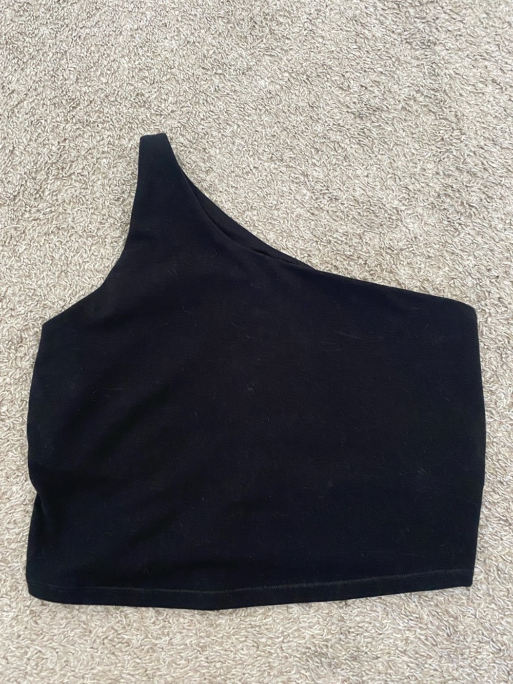 One shoulder crop top